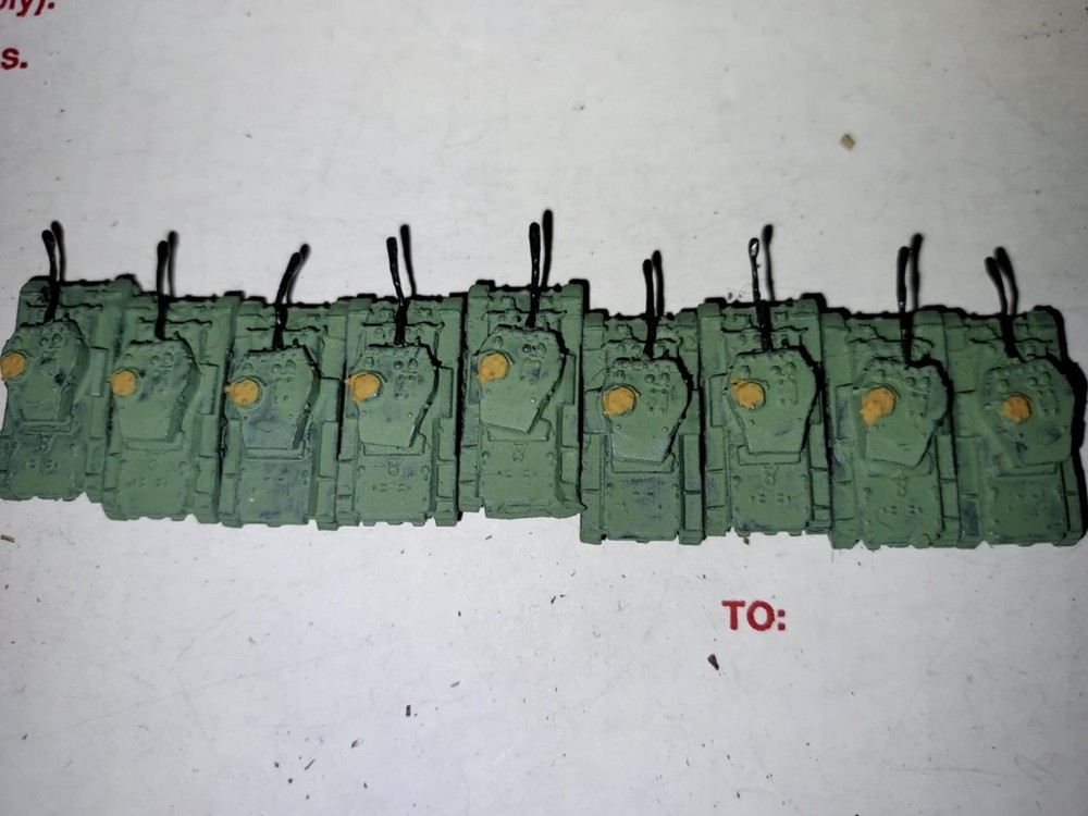 10ea Micro Armour 1/285 Scale UK Comet Tank WW2