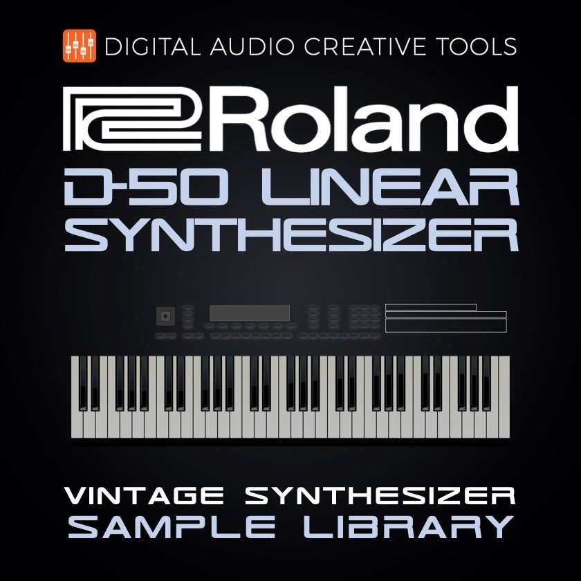 Roland D-50 Synthesizer Sample Library (1,400 Samples) - Instant Access