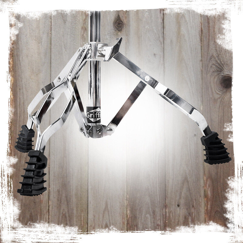 Snare Drum Stand - GRIFFIN Percussion Hardware Tom Holder Practice Pad Mount Key