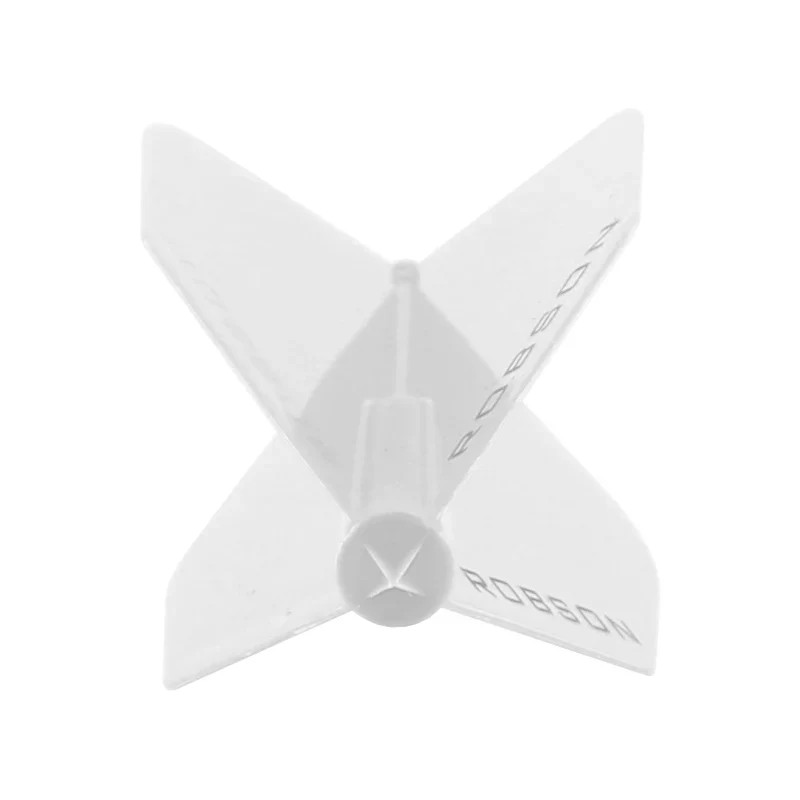 Robson Plus Dart Flights - Shape White