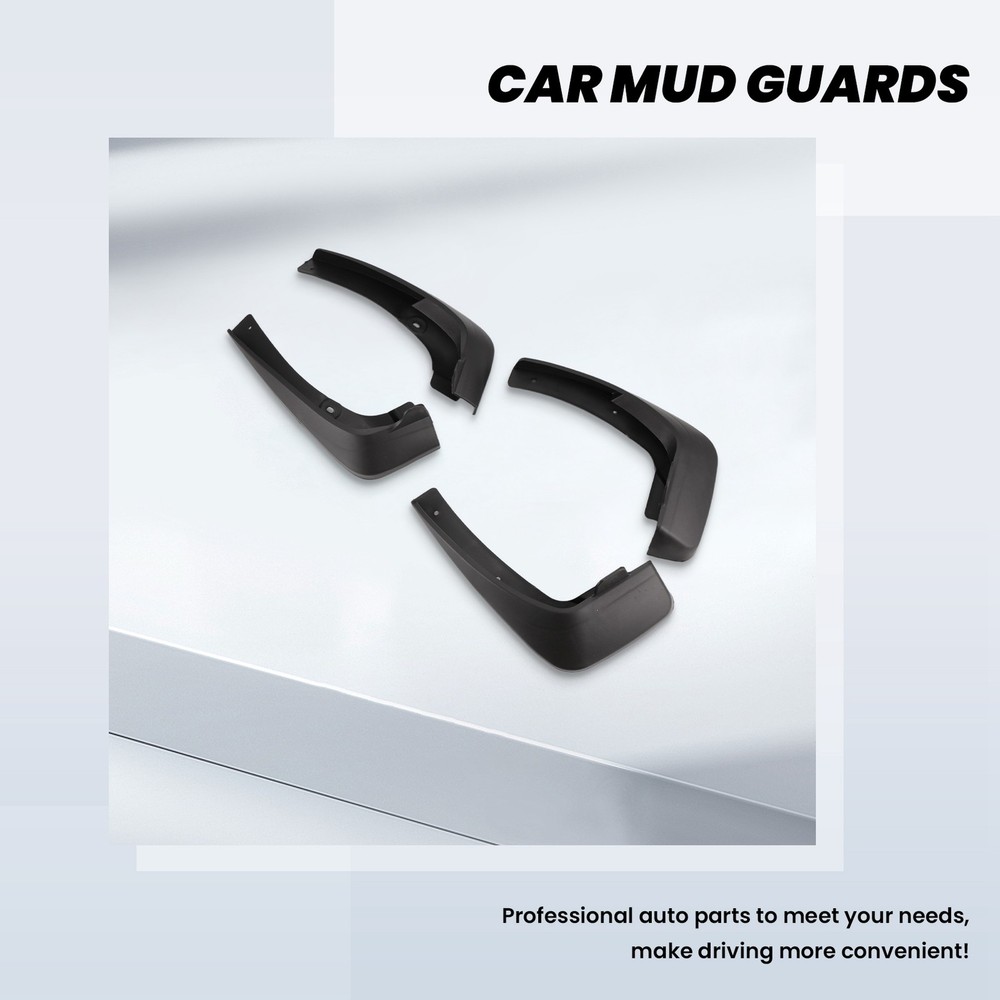 4Pcs Universal Mud Flaps Mudguards Splash Guards for VIOS / / LIMO1234