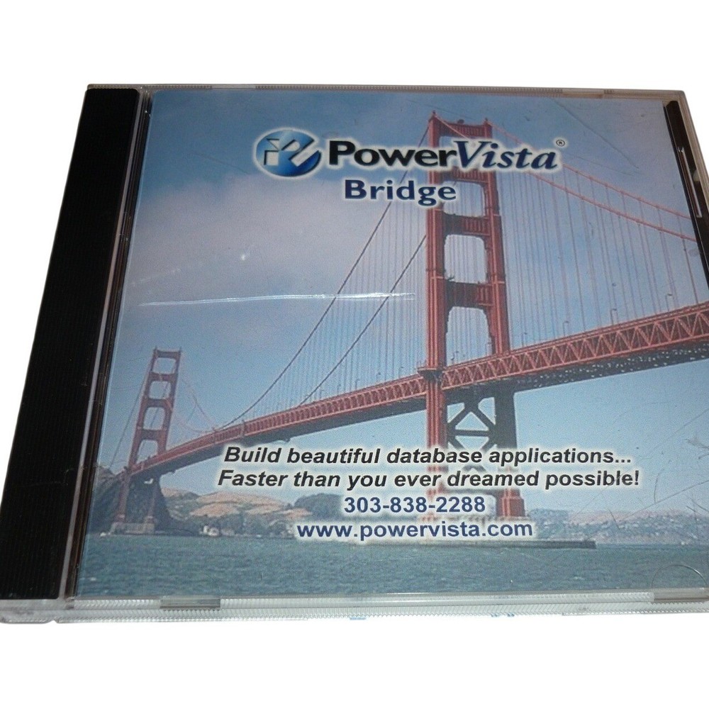 PowerVista Bridge Software CD Database Application Development Tool Windows