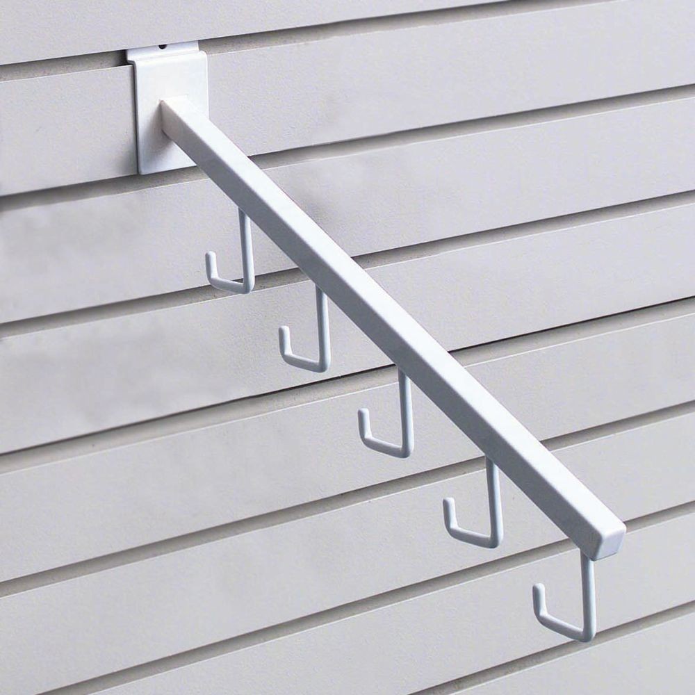 White 5 Waterfall Hooks