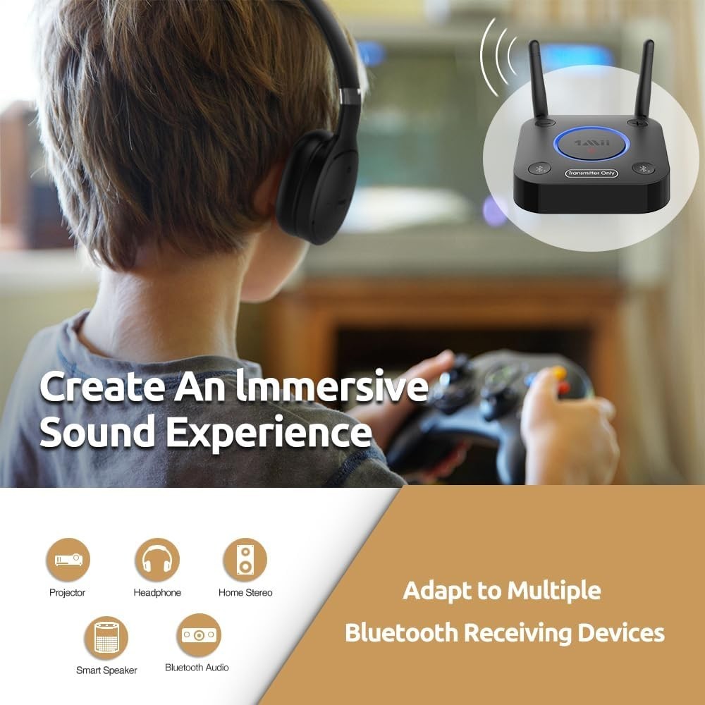 1Mii B06 Pro-B0301 Long Range HiFi Bluetooth 4.2 Adapter