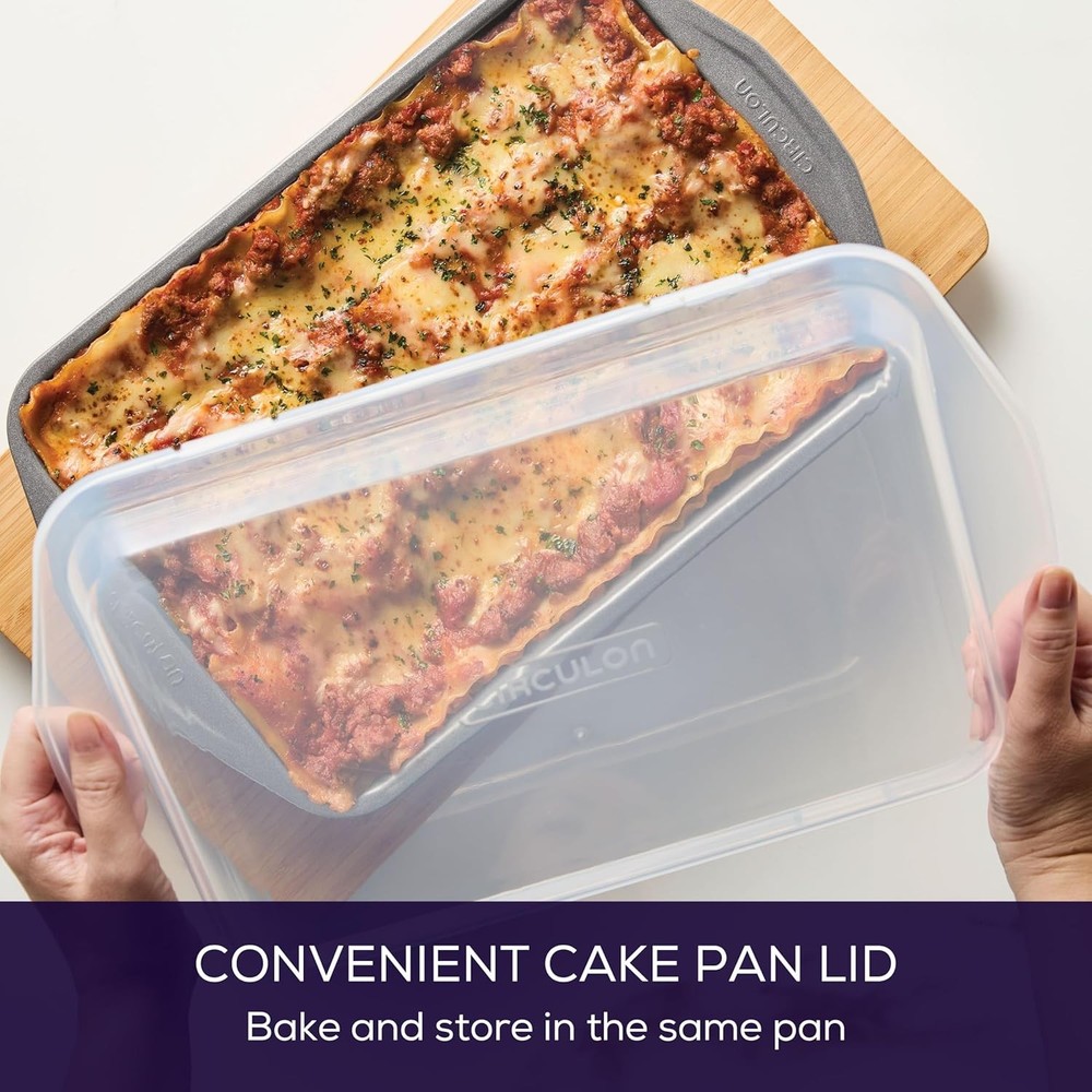 Total Nonstick Bakeware Set W/ Nonstick Bread Pan Cookie Sheet Baking Pan Baking