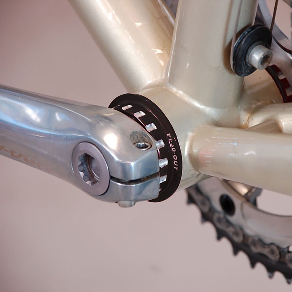 Wheels Mfg BB30 Thread Together Bottom Bracket - ZERO Ceramic Black, 24mm, Shima