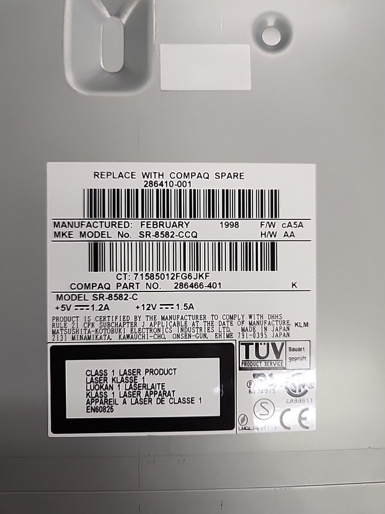 Compaq SR-8582-CCQ CD-ROM Drive