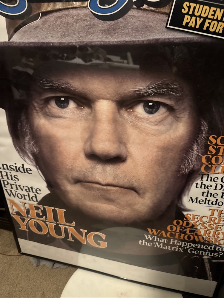 Neil Young Rolling Stone 24 x 36 Poster January 2006