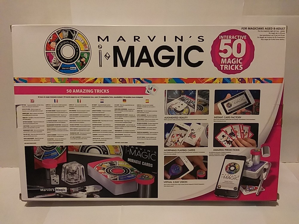 2018 Marvin's Magic Plus Smart Magic For Smart Devices, Marvin's I Magic