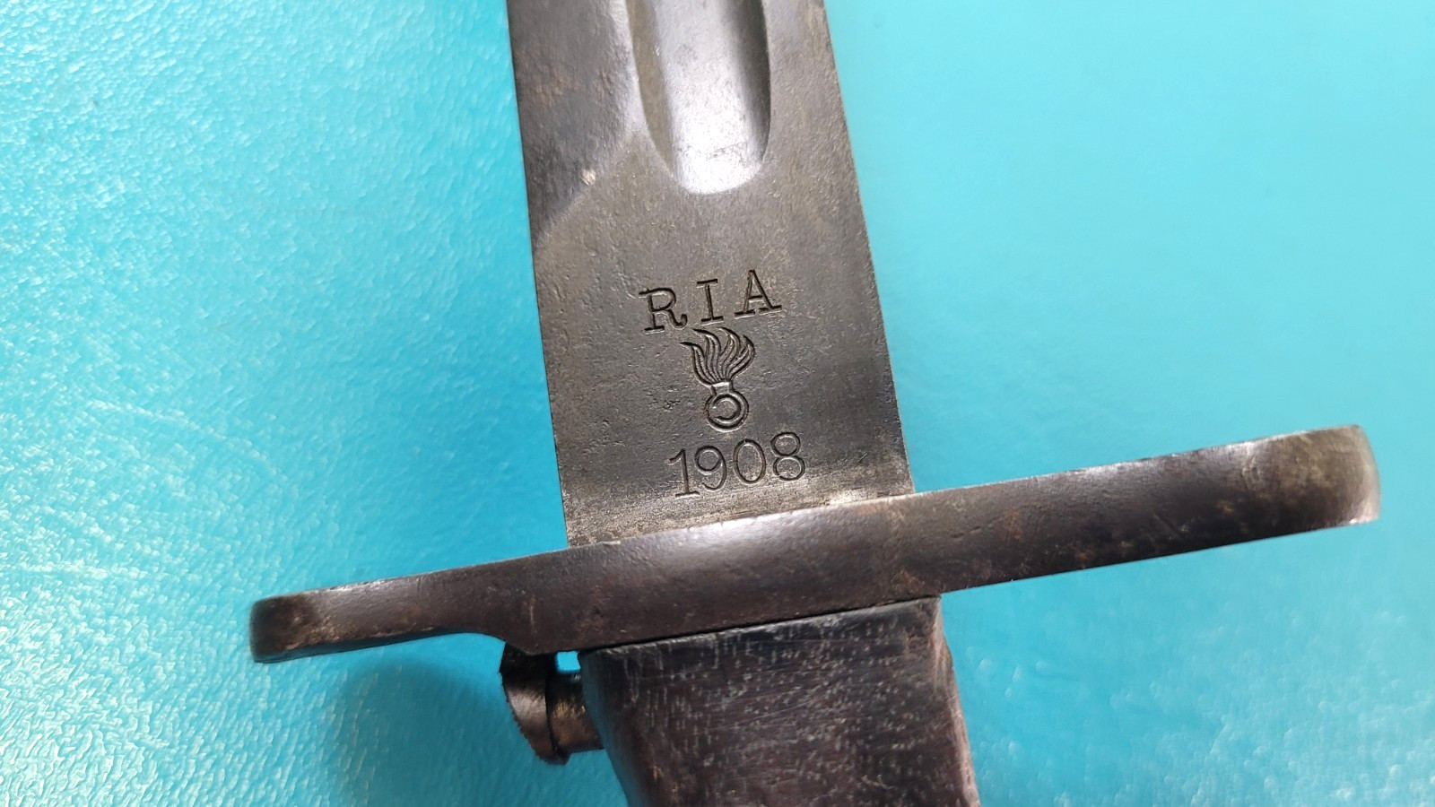 WWI US Model 1905 Bayonet Knife RIA Rock Island Arsenal c.1908 TR1207
