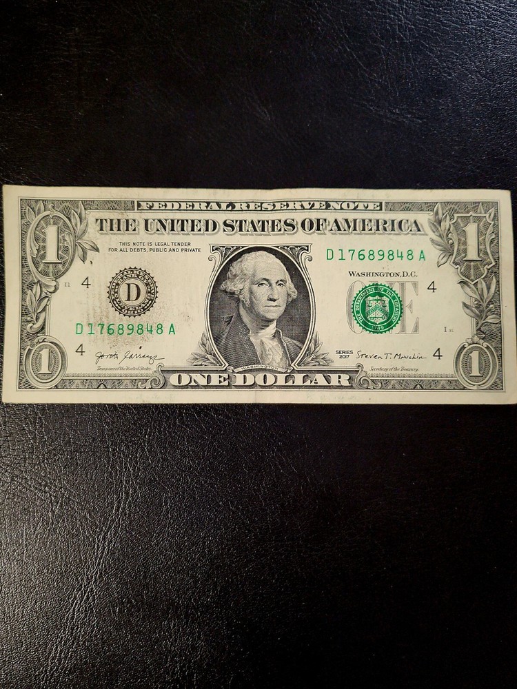 ERROR INK SMEAR NOTE $1