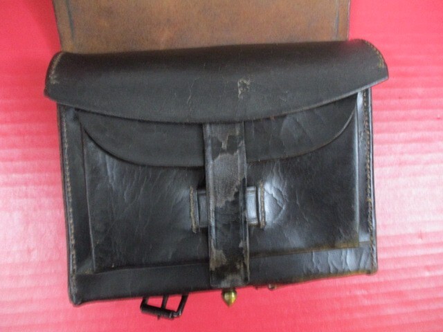 Civil War Union 1855 Rifleman's Leather Cartridge Box w/Tin Inserts - Original 3