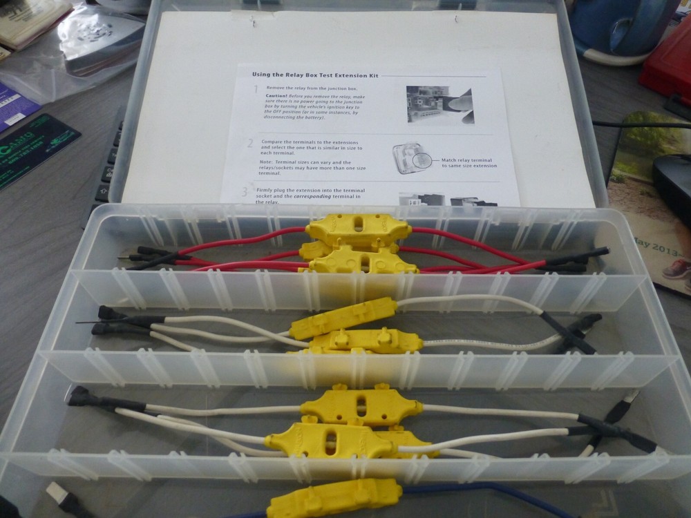 -MINT- Matco Tools Relay Box Test Extension Kit MD77009