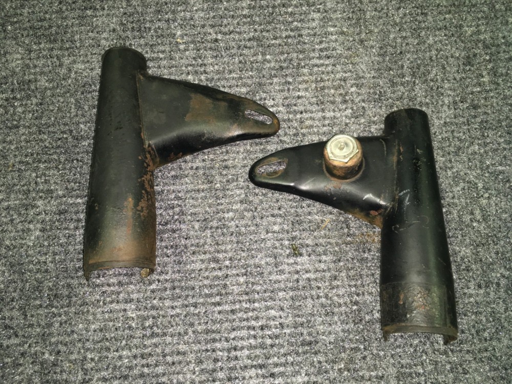Triumph 650 500 Front Fork Headlight Bracket Ears