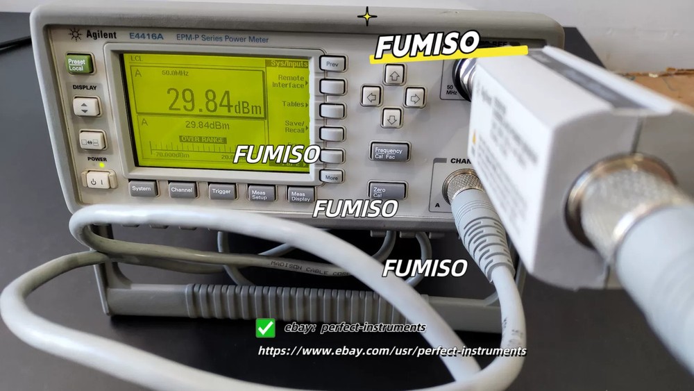 KeysightAgilent E4416A Single Channel Power Meter Mainframe Without Probe#per