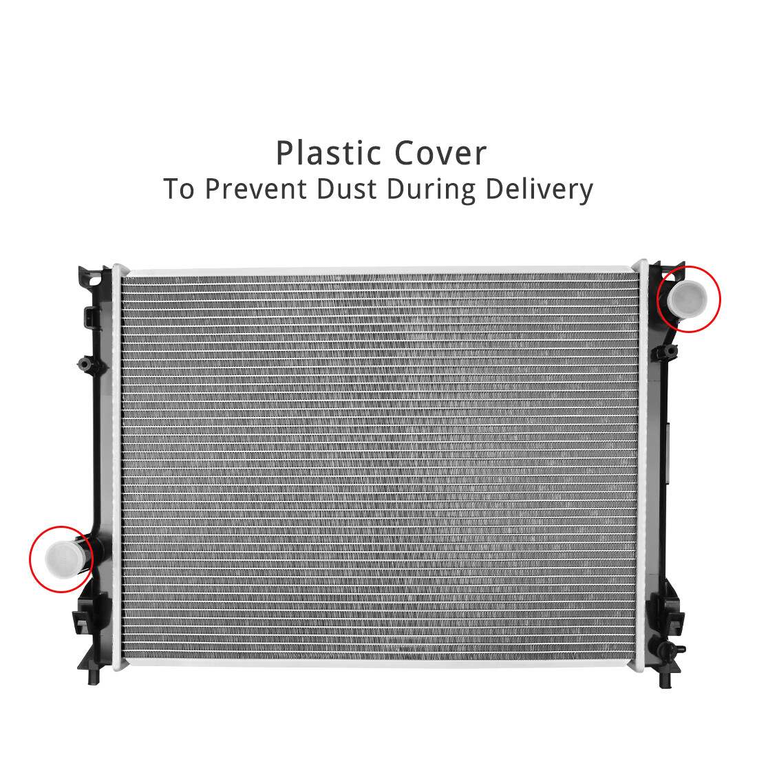 Radiator For Dodge Charger Challenger Chrysler 300 3.5 6.1 5.7 2.7 3.6 13157