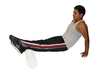 CanDo White PE Foam Roller
