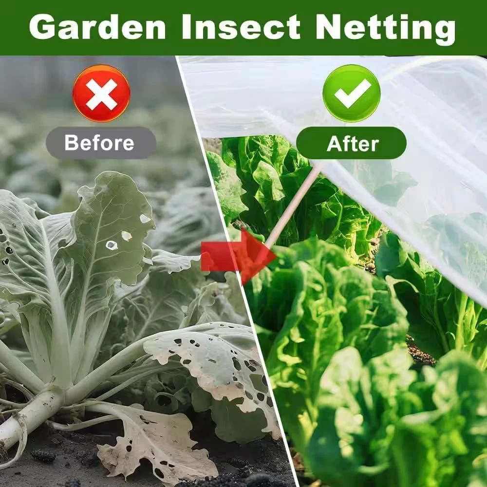 NEW AGFabric 8 Ft. X 12 Ft. Outdoor Insect Barrier Netting Rodent Pest Control