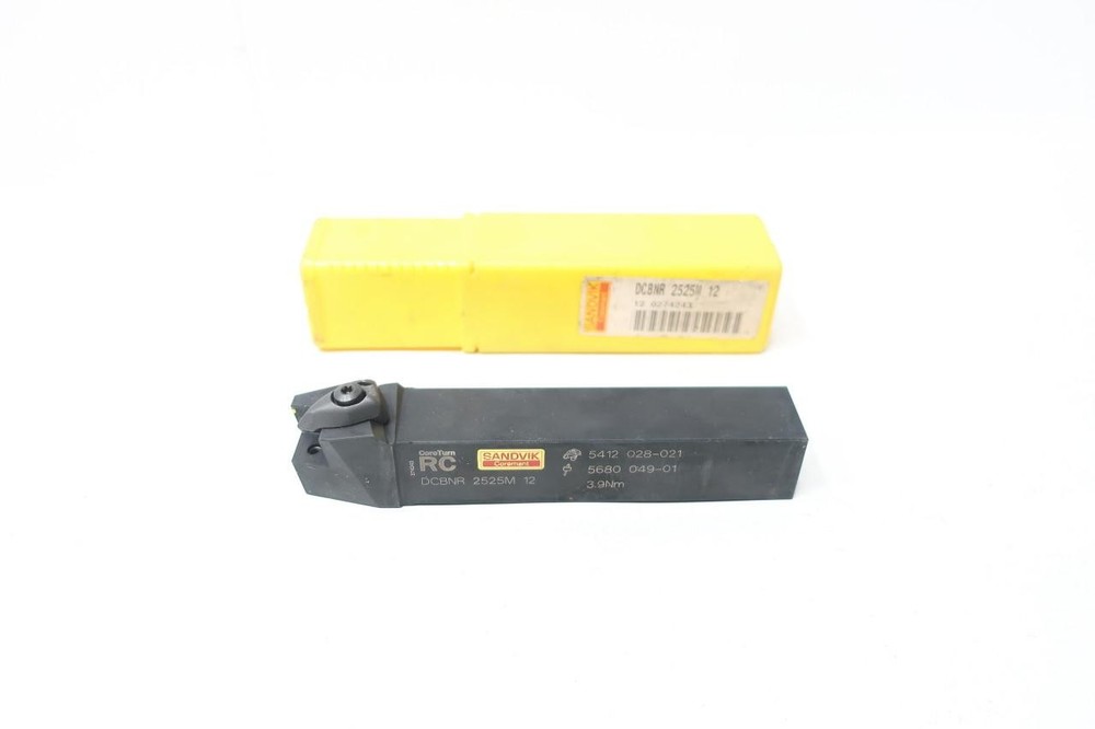 Sandvik DCBNR 2525M 12 Shank Tool