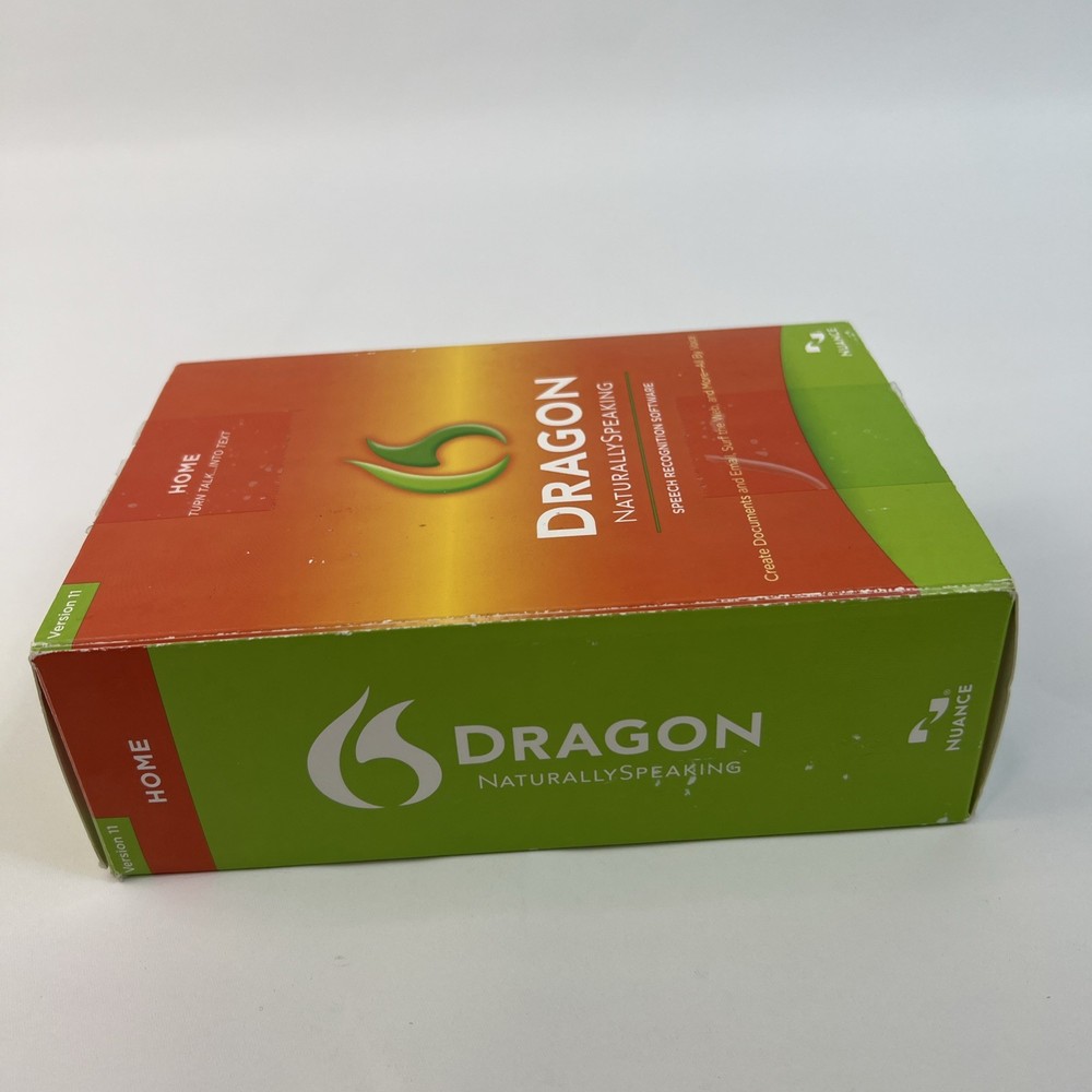 Dragon NaturallySpeaking DVD Version 11 Speech Recognition DISC Only Replacement