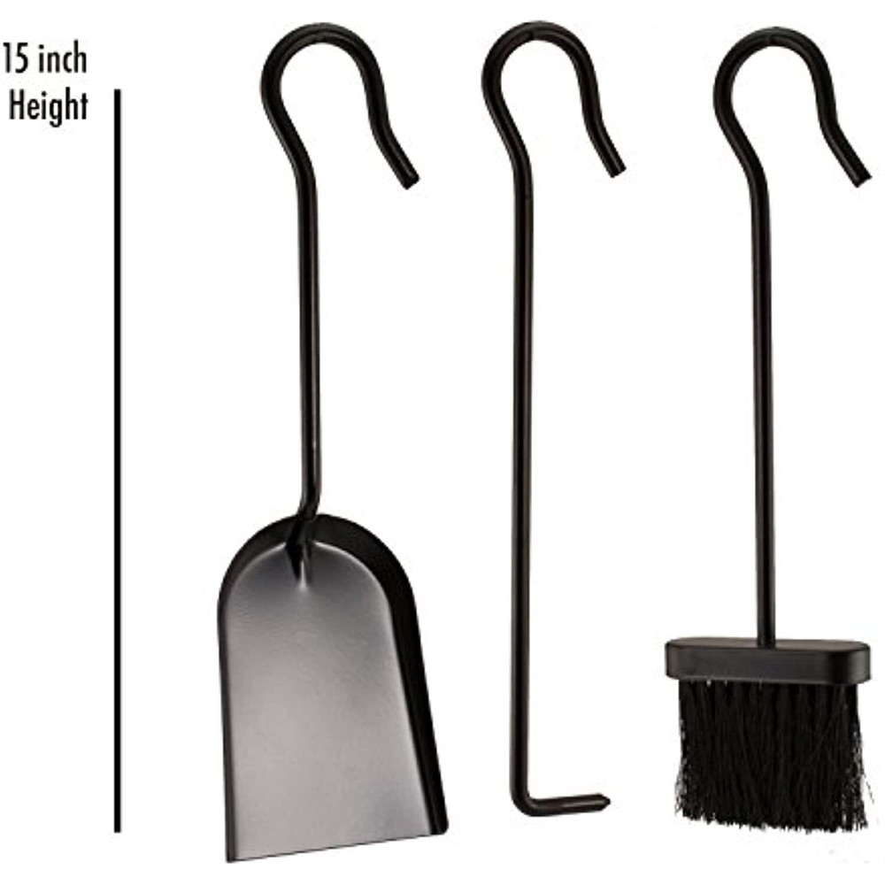 Panacea 15041 4-Piece Fireplace Tool Set