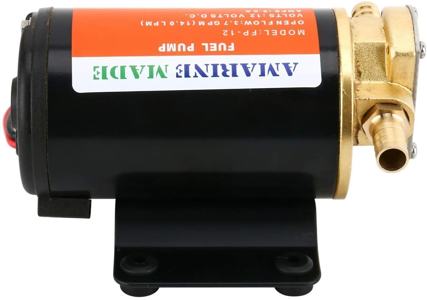 12V 3.7GPM 14.0LPM Electric Oil Scavenge Pump Oil Transfer Turbo Oil Gear Pump