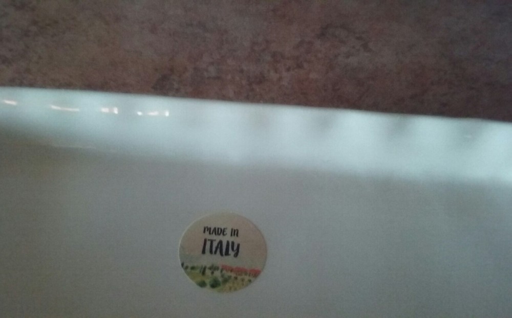 Maioliche Jessica Rectangular Small Serving Tray Made In Italy Classic White