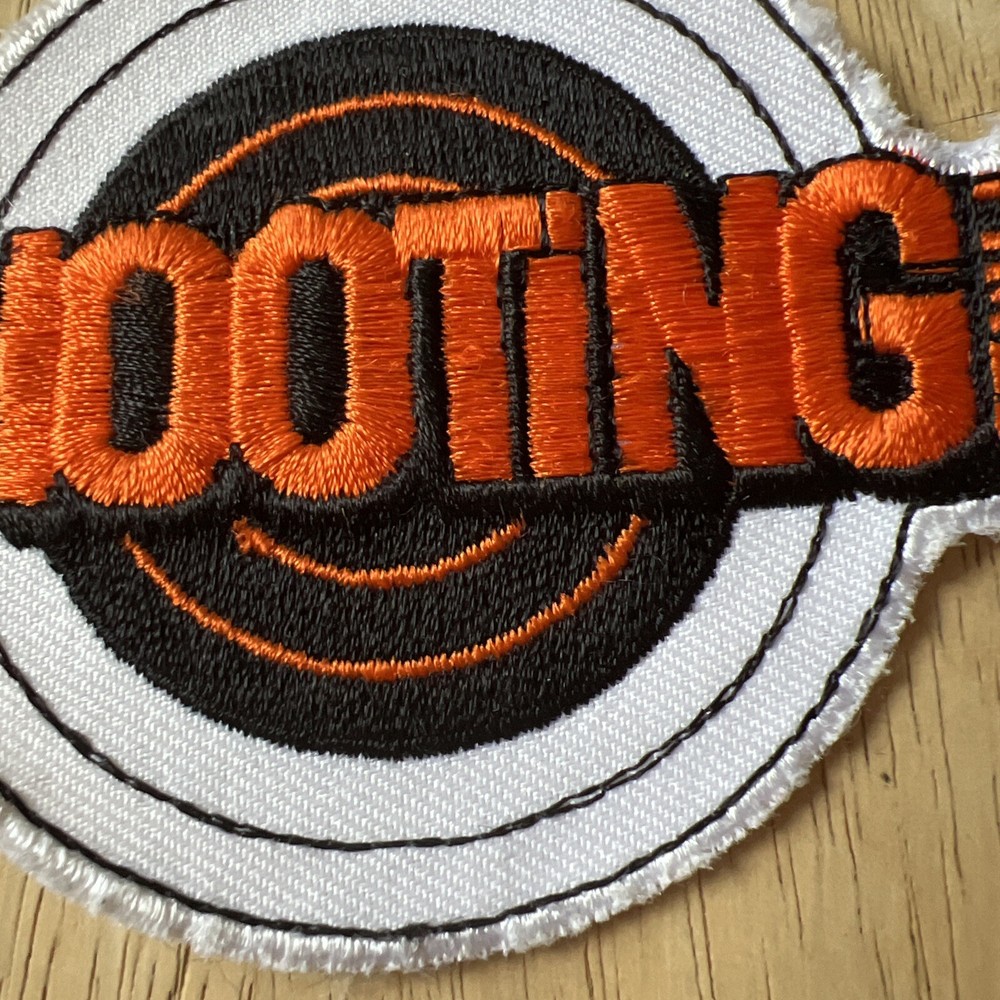 SHOOTING TIMES EMBROIDERED PATCH