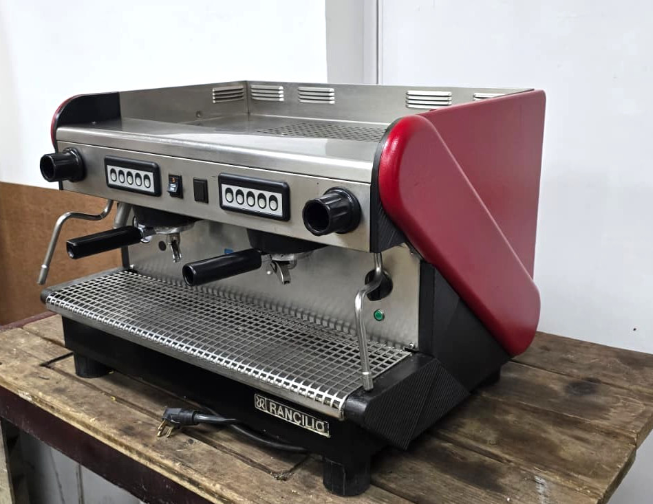 Rancilio 2 Group Espresso Coffee Machine Automatic Control Volumetric