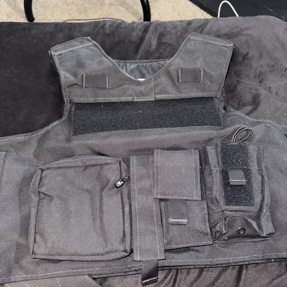 Second Chance Assault Vest With No Panel Insert Adjustable Large Size
