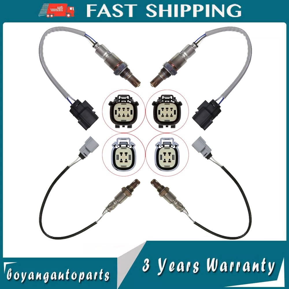4pcs Up&Down 02 Oxygen Sensor For Ford Taurus Flex Explorer & Lincoln MKT MKX US