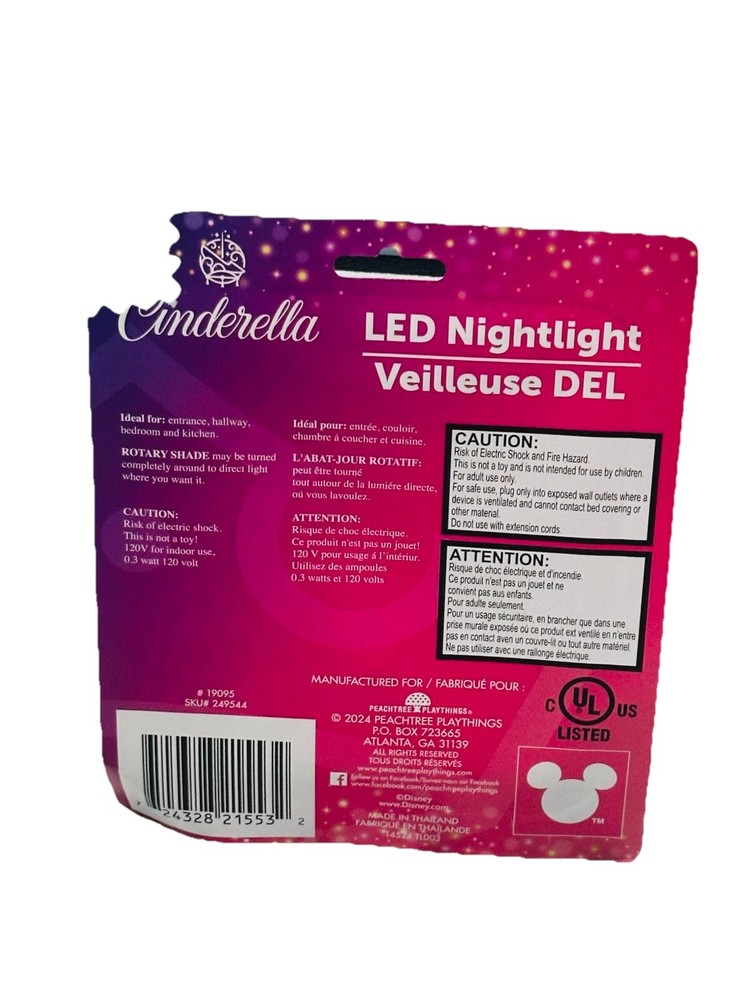 Disney Princess Led Night Light