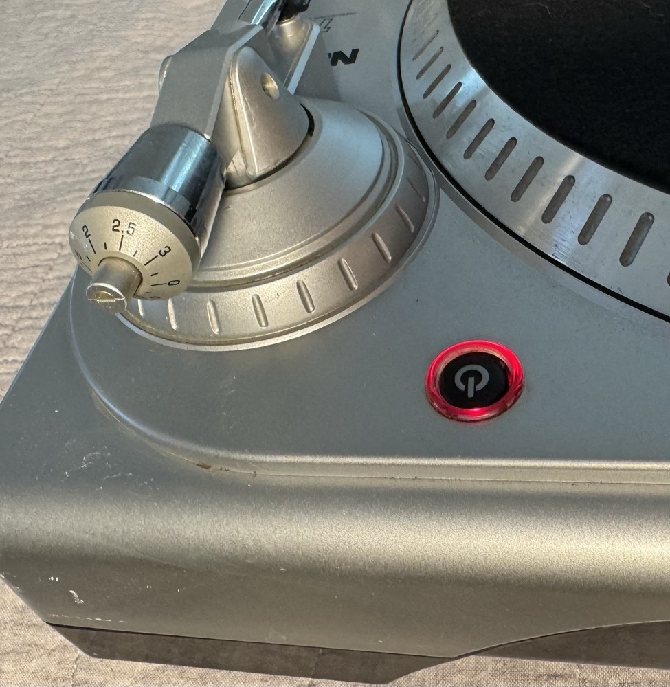 Numark TTUSB DJ Turntable Record Player USB Aux Audio Interface, Tested