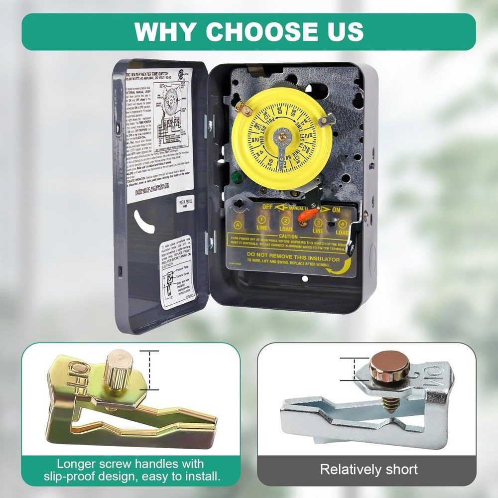 For Intermatic T Series Time Clock Tripper Replacement 156T1978A with Hardware