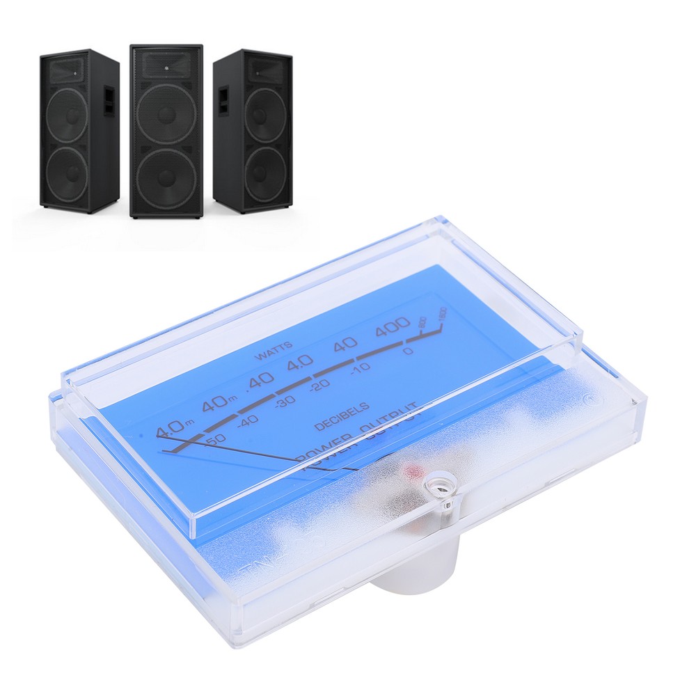 High Accuracy DB Level Header Audio Power Amplifier VU Meter With Backlight