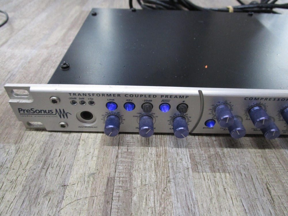 PreSonus Eureka Transformer Coupled Class A Preamp EQ And CompressionW/ CABLE