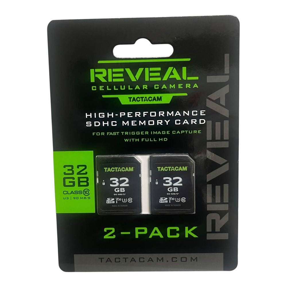 Reveal Cellular Camera High Performance SDHC Memory Card 32GB 2PACK