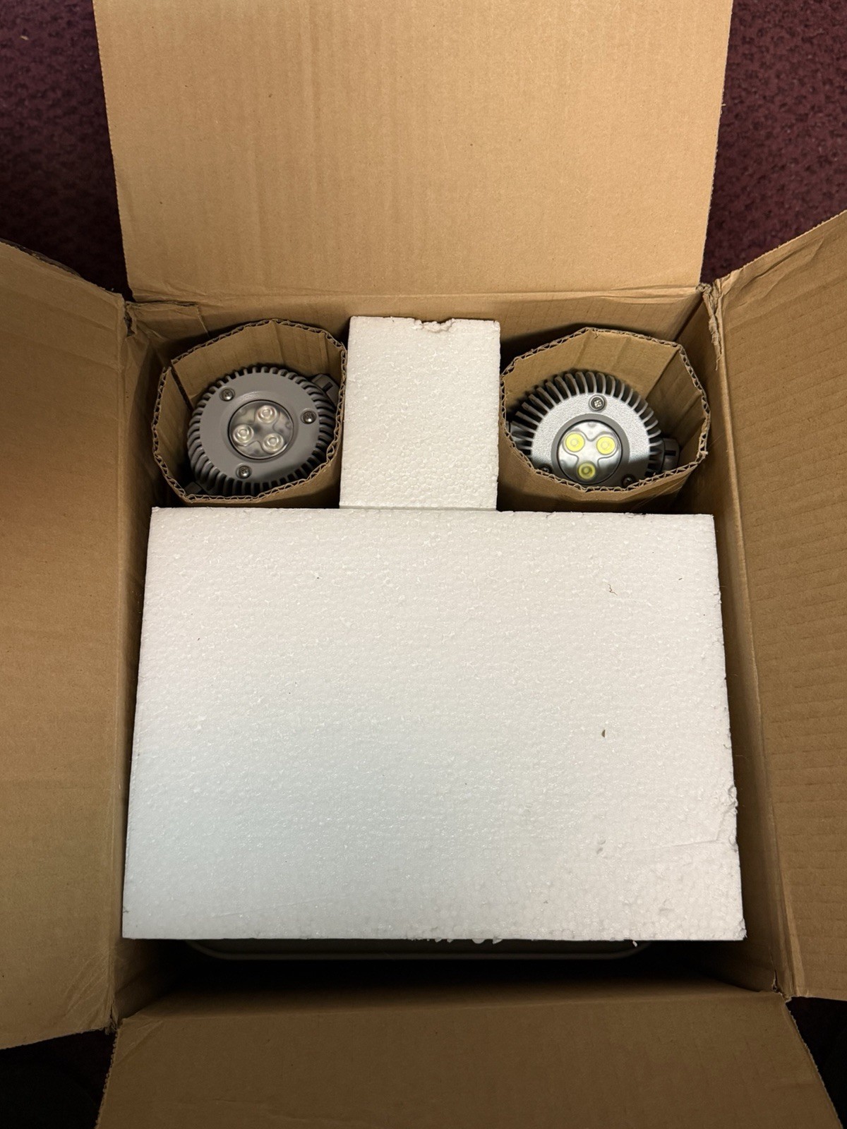 Dual-Lite Dyn12 Emergency Light, 120/277V Input, 9-7/8" W NEW OPEN BOX