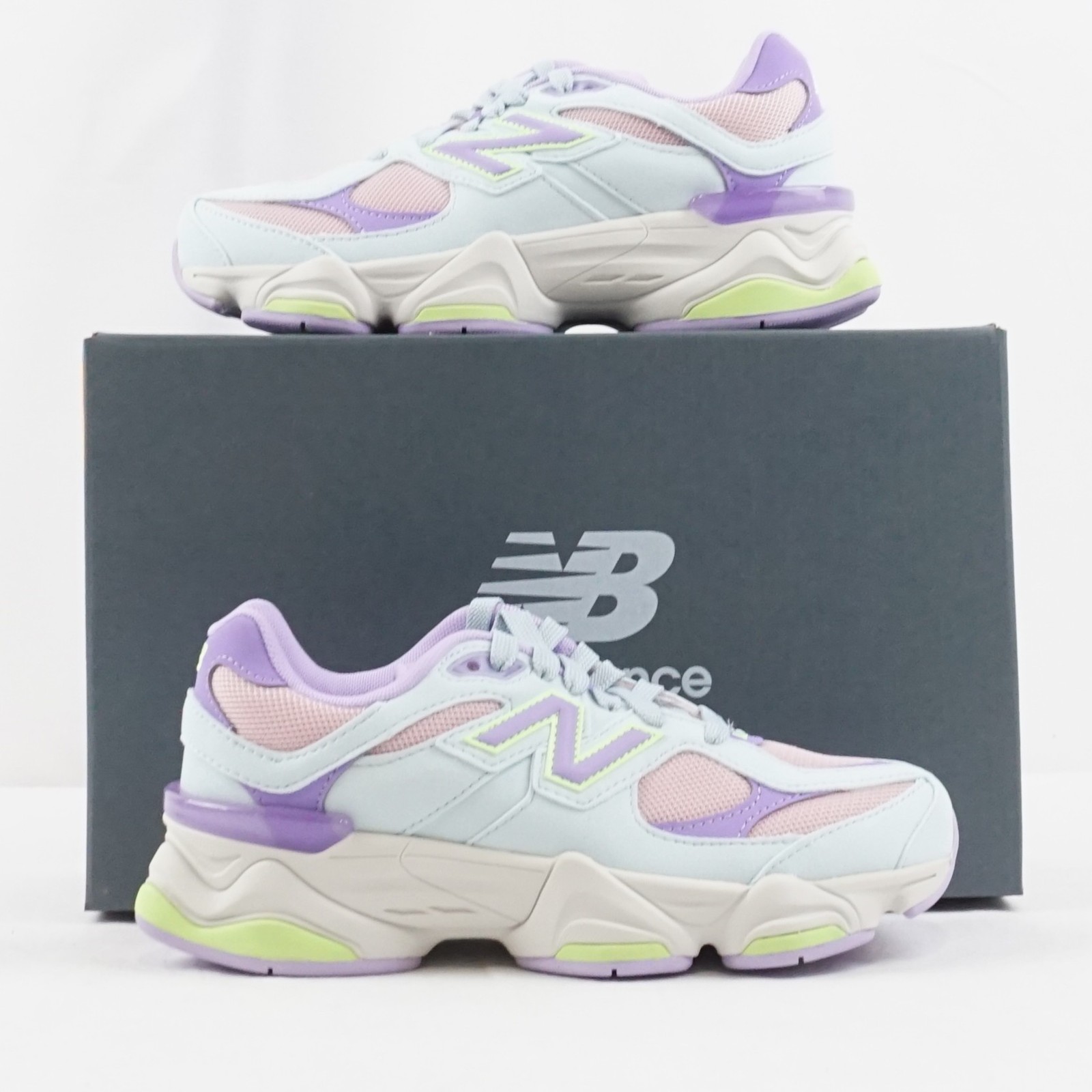 New Balance 9060 Y2K Inspired Sneaker In Purple Blue Kid's Size US 7 (GC9060KP)