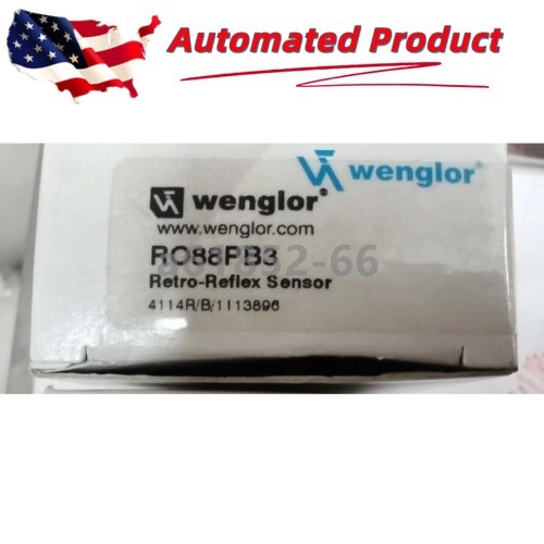 1PC New In Box WENGLOR RO88PB3 Reflex Sensor Fast Ship
