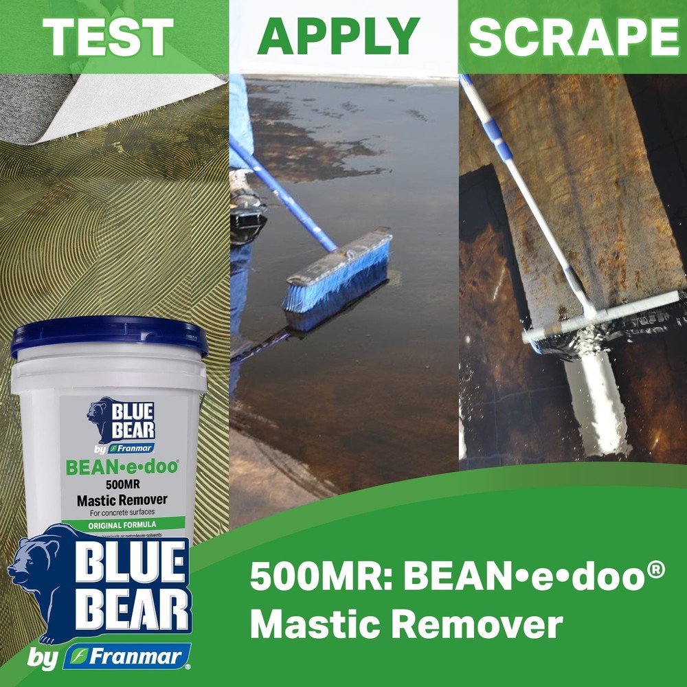 BLUE BEAR® 500MR BEAN•e•doo Mastic Remover – Professional