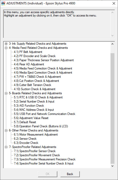Epson Service Program Stylus Pro 4900