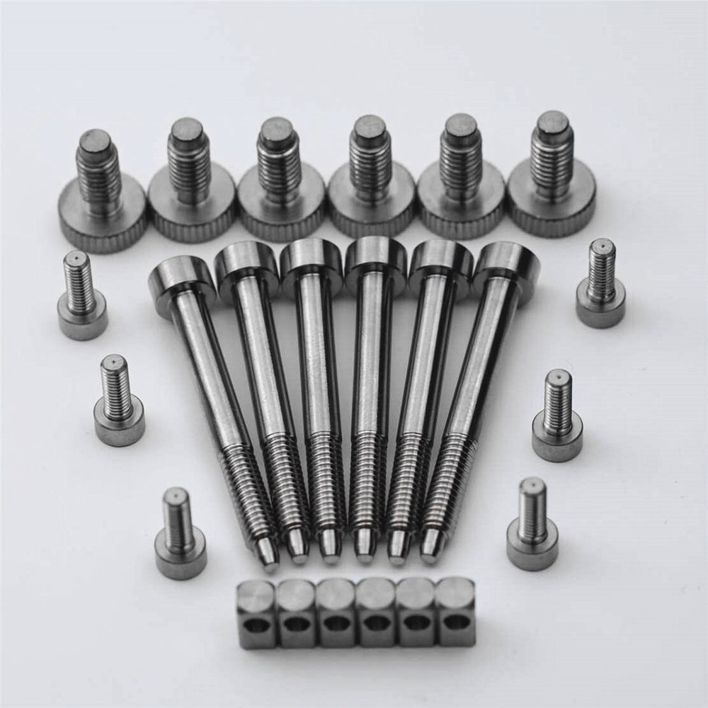 Titanium String Lock Screws/Nut Inserts/Fine Tuner For Floyd Rose Guitar Bridge