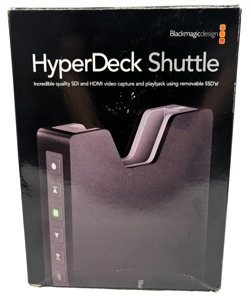 Blackmagic Design HyperDeck Shuttle SSD Field Recorder - PreOwned