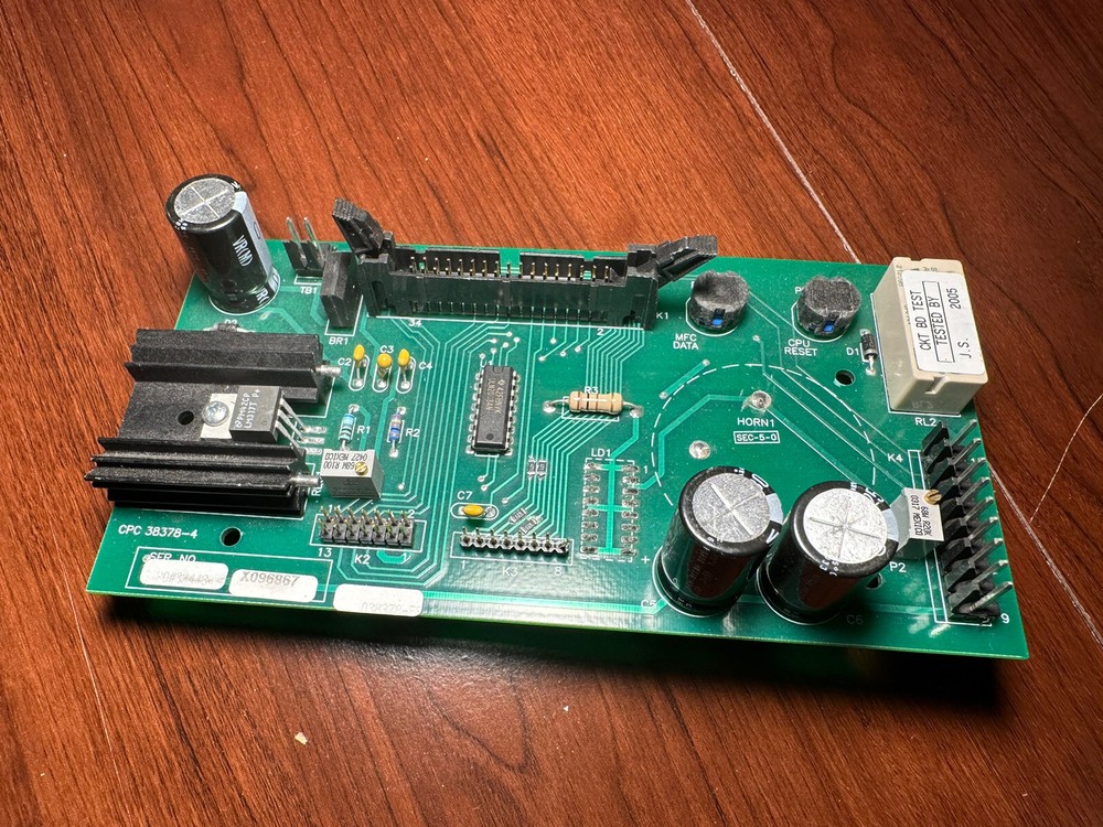 CONTROL BOARD CPC 38378-4 MALLORY SONALERT SBM2