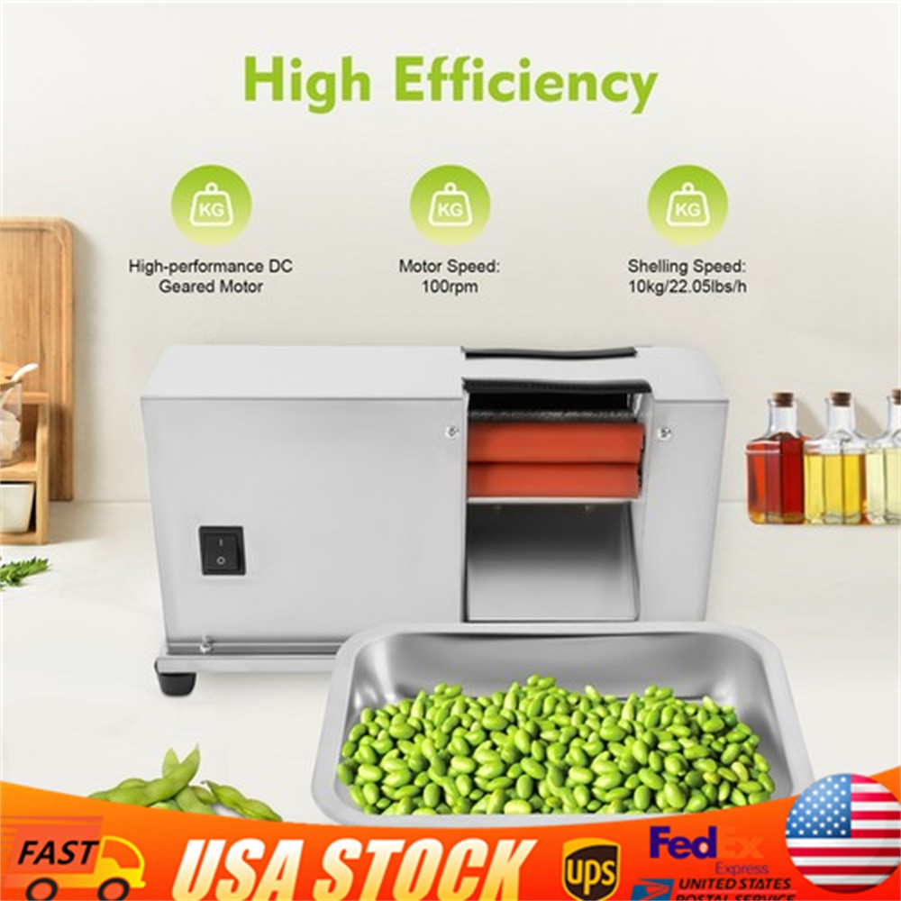 Semi-automatic Beans Sheller Shelling Machine Pea Peeling Machine 110V 220V