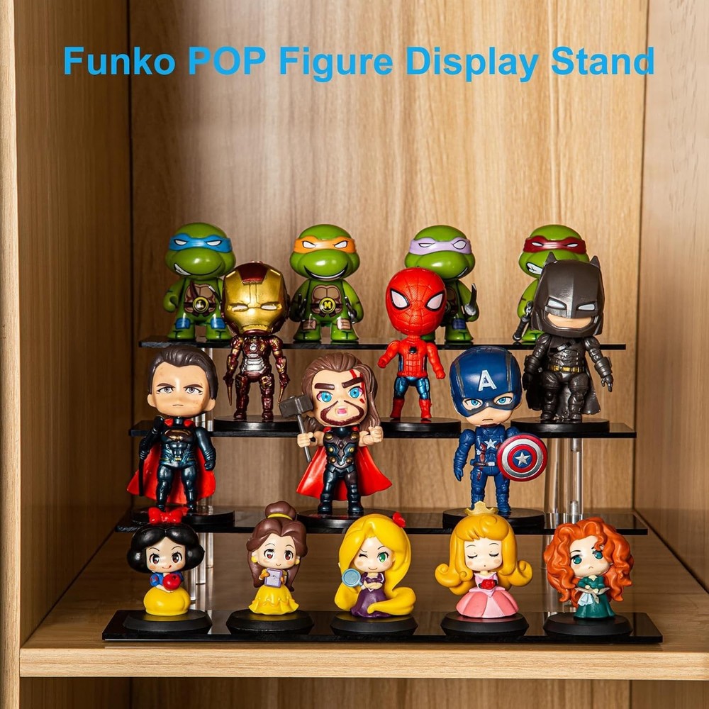 4 Tier Perfume Organizer Stand Acrylic Risers Display Stands Display Risers