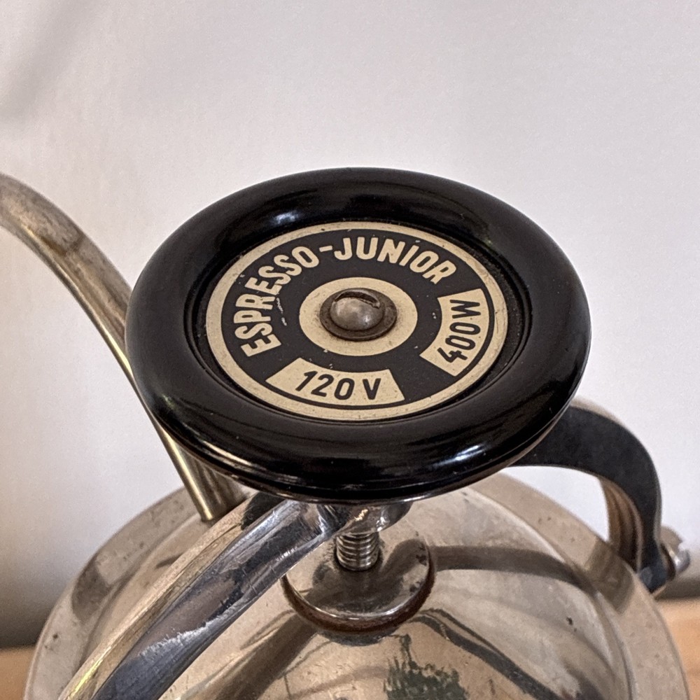 ESPRESSO JUNIOR Vintage Eastern European(?) Coffee Maker (Tested - Working!)