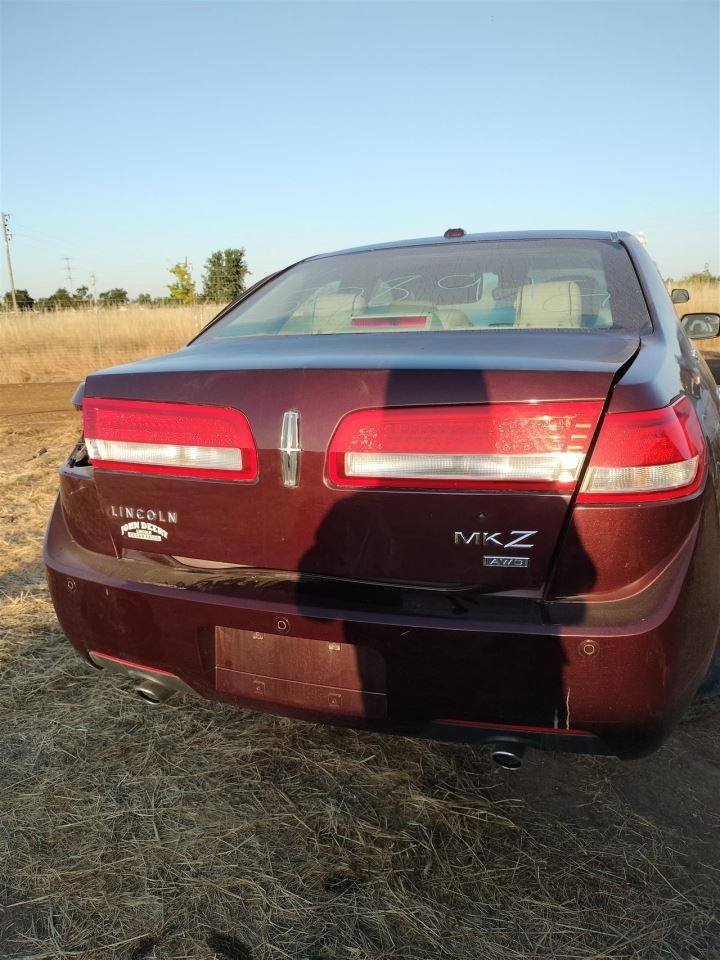 CONTROL PANEL 2012 LINCOLN MKZ