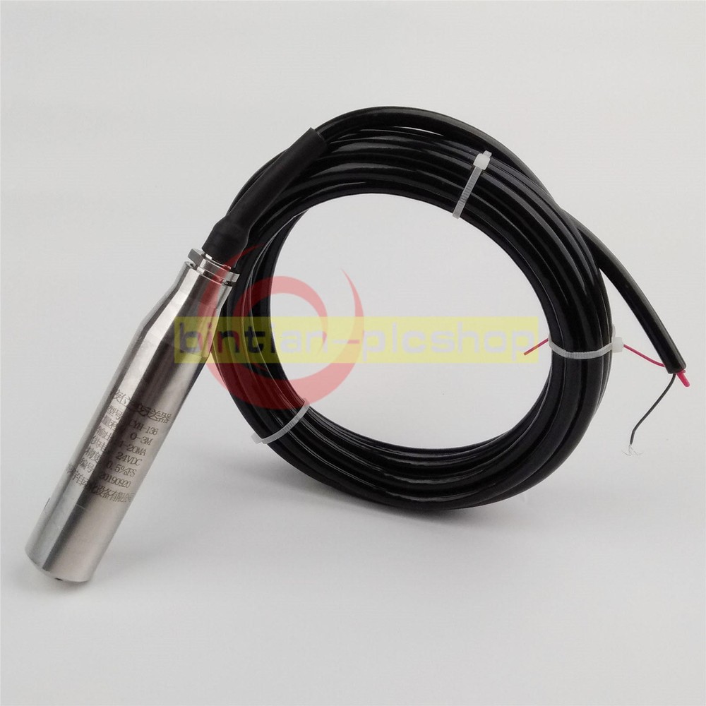 ONE 4-20MA 3.0m Range Water Level Transmitter Liquid Level Transducer Sensor NEW